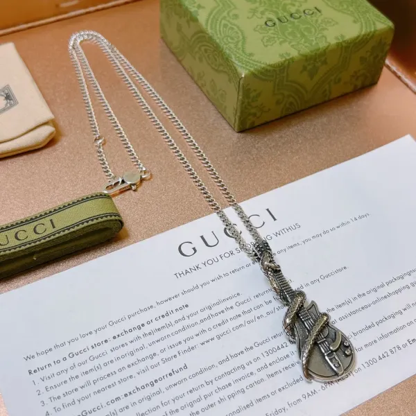 【GUCCI】ネックレス、新しいネックレス万能シンプルファッションオーナメント