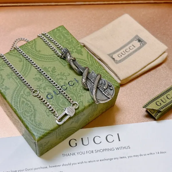 【GUCCI】ネックレス、新しいネックレス万能シンプルファッションオーナメント