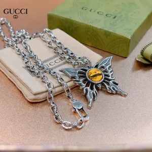 【GUCCI 】ネックレス、新しいネックレス万能シンプルファッションオーナメント 【GUCCI 】ネックレス、新しいネックレス万能シンプルファッションオーナメント