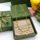 【GUCCI 】ネックレス、新しいネックレス万能シンプルファッションオーナメント 【GUCCI 】ネックレス、新しいネックレス万能シンプルファッションオーナメント