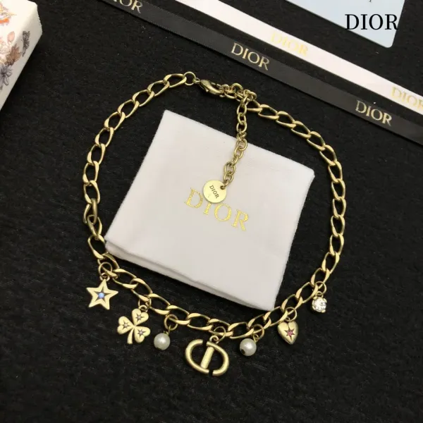 【DIOR】ネックレス、新しいネックレス万能シンプルファッションオーナメント 250301 【DIOR】ネックレス、新しいネックレス万能シンプルファッションオーナメント 250301