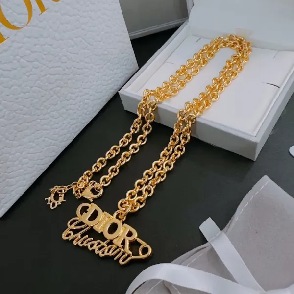 【DIOR】ネックレス、新しいネックレス万能シンプルファッションオーナメント 250301 【DIOR】ネックレス、新しいネックレス万能シンプルファッションオーナメント 250301