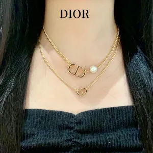 【DIOR】ネックレス、新しいネックレス万能シンプルファッションオーナメント 250301 【DIOR】ネックレス、新しいネックレス万能シンプルファッションオーナメント 250301