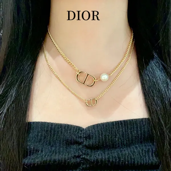 【DIOR】ネックレス、新しいネックレス万能シンプルファッションオーナメント 250301 【DIOR】ネックレス、新しいネックレス万能シンプルファッションオーナメント 250301