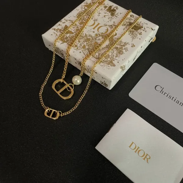 【DIOR】ネックレス、新しいネックレス万能シンプルファッションオーナメント 250301 【DIOR】ネックレス、新しいネックレス万能シンプルファッションオーナメント 250301
