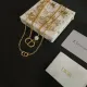 【DIOR】ネックレス、新しいネックレス万能シンプルファッションオーナメント 250301 【DIOR】ネックレス、新しいネックレス万能シンプルファッションオーナメント 250301