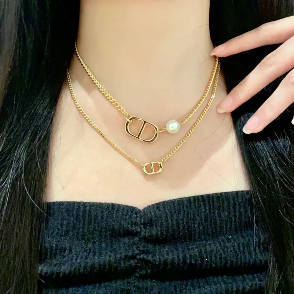 【DIOR】ネックレス、新しいネックレス万能シンプルファッションオーナメント 250301 【DIOR】ネックレス、新しいネックレス万能シンプルファッションオーナメント 250301
