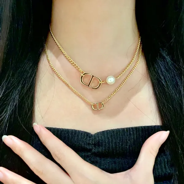 【DIOR】ネックレス、新しいネックレス万能シンプルファッションオーナメント 250301 【DIOR】ネックレス、新しいネックレス万能シンプルファッションオーナメント 250301