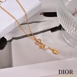 【DIOR】ネックレス、新しいネックレス万能シンプルファッションオーナメント 250301 【DIOR】ネックレス、新しいネックレス万能シンプルファッションオーナメント 250301
