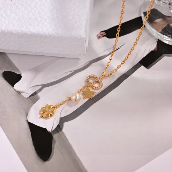 【DIOR】ネックレス、新しいネックレス万能シンプルファッションオーナメント  250301