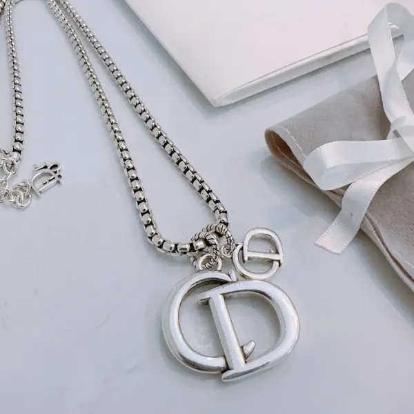 【DIOR】ネックレス、新しいネックレス万能シンプルファッションオーナメント240812