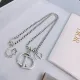 【DIOR】ネックレス、新しいネックレス万能シンプルファッションオーナメント240812