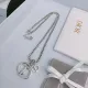 【DIOR】ネックレス、新しいネックレス万能シンプルファッションオーナメント240812