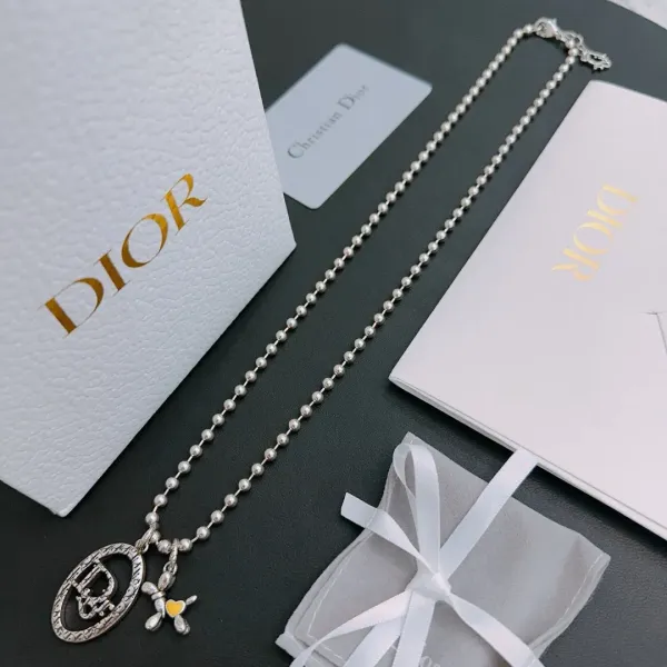 【DIOR】ネックレス、新しいネックレス万能シンプルファッションオーナメント 240730 【DIOR】ネックレス、新しいネックレス万能シンプルファッションオーナメント 240730