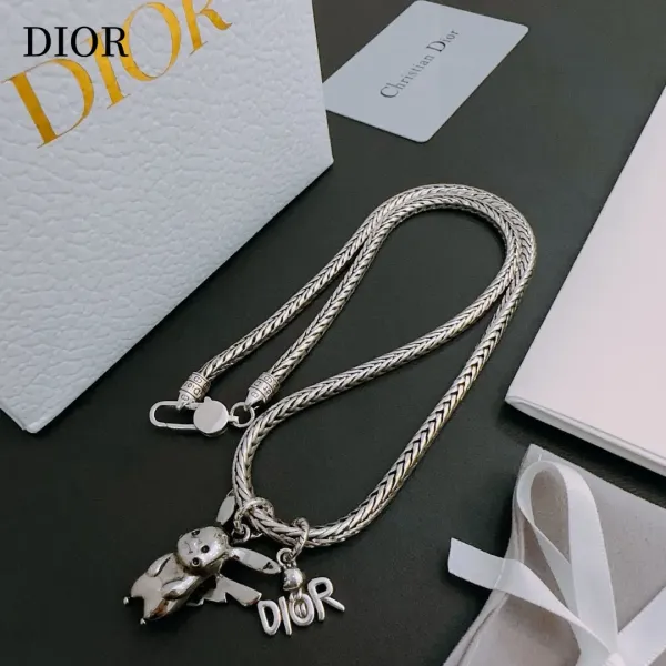 【DIOR】ネックレス、新しいネックレス万能シンプルファッションオーナメント 240730 【DIOR】ネックレス、新しいネックレス万能シンプルファッションオーナメント 240730
