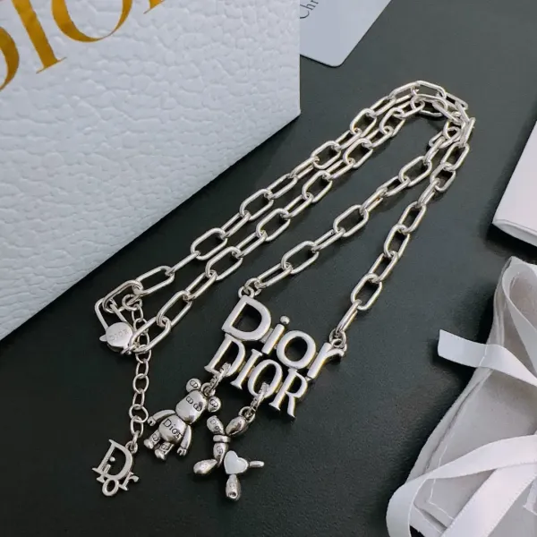 【DIOR】ネックレス、新しいネックレス万能シンプルファッションオーナメント 240730 【DIOR】ネックレス、新しいネックレス万能シンプルファッションオーナメント 240730