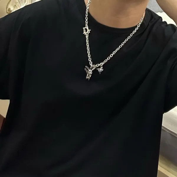 【DIOR】ネックレス、新しいネックレス万能シンプルファッションオーナメント 240730 【DIOR】ネックレス、新しいネックレス万能シンプルファッションオーナメント 240730