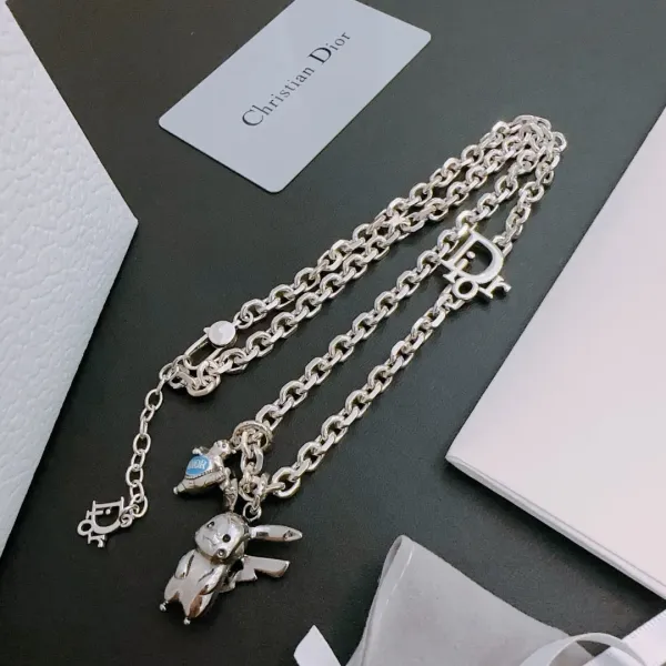 【DIOR】ネックレス、新しいネックレス万能シンプルファッションオーナメント 240730 【DIOR】ネックレス、新しいネックレス万能シンプルファッションオーナメント 240730