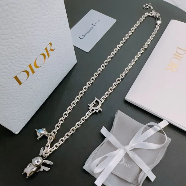 【DIOR】ネックレス、新しいネックレス万能シンプルファッションオーナメント 240730 【DIOR】ネックレス、新しいネックレス万能シンプルファッションオーナメント 240730