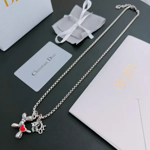 【DIOR】ネックレス、新しいネックレス万能シンプルファッションオーナメント 240730 【DIOR】ネックレス、新しいネックレス万能シンプルファッションオーナメント 240730
