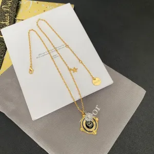 【DIOR】ネックレス、新しいネックレス万能シンプルファッションオーナメント 【DIOR】ネックレス、新しいネックレス万能シンプルファッションオーナメント