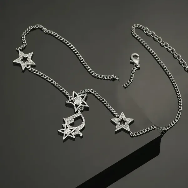 【DIOR】ネックレス、新しいネックレス万能シンプルファッションオーナメント 【DIOR】ネックレス、新しいネックレス万能シンプルファッションオーナメント
