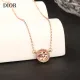 【DIOR】ネックレス、新しいネックレス万能シンプルファッションオーナメント 【DIOR】ネックレス、新しいネックレス万能シンプルファッションオーナメント