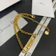 【DIOR】ネックレス、新しいネックレス万能シンプルファッションオーナメント