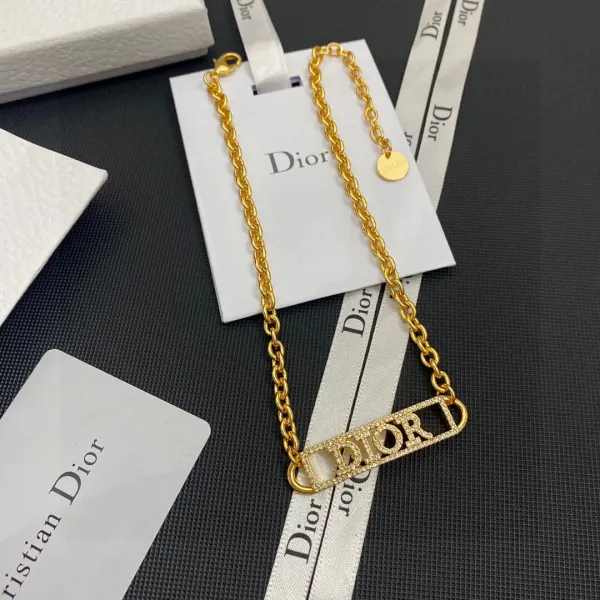 【DIOR】ネックレス、新しいネックレス万能シンプルファッションオーナメント