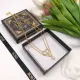 【DIOR】ネックレス、新しいネックレス万能シンプルファッションオーナメント 【DIOR】ネックレス、新しいネックレス万能シンプルファッションオーナメント