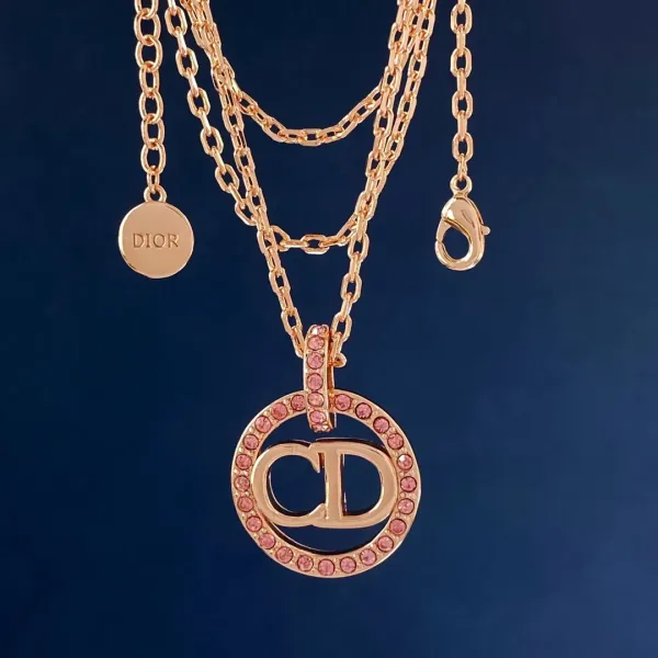 【 DIOR】ネックレス、新しいネックレス万能シンプルファッションオーナメント 【 DIOR】ネックレス、新しいネックレス万能シンプルファッションオーナメント