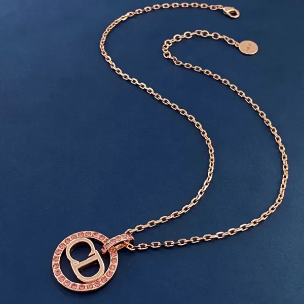 【 DIOR】ネックレス、新しいネックレス万能シンプルファッションオーナメント 【 DIOR】ネックレス、新しいネックレス万能シンプルファッションオーナメント