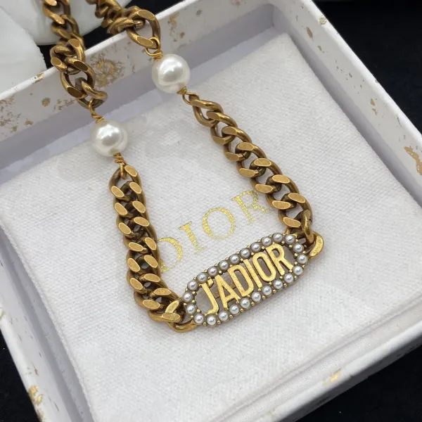 【DIOR】ネックレス、新しいネックレス万能シンプルファッションオーナメント