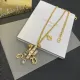 【DIOR】ネックレス、新しいネックレス万能シンプルファッションオーナメント 【DIOR】ネックレス、新しいネックレス万能シンプルファッションオーナメント