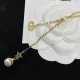 【DIOR】ネックレス、新しいネックレス万能シンプルファッションオーナメント 【DIOR】ネックレス、新しいネックレス万能シンプルファッションオーナメント