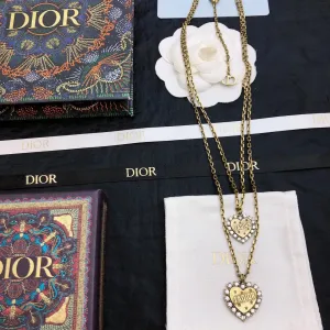 【DIOR】ネックレス、新しいネックレス万能シンプルファッションオーナメント 【DIOR】ネックレス、新しいネックレス万能シンプルファッションオーナメント