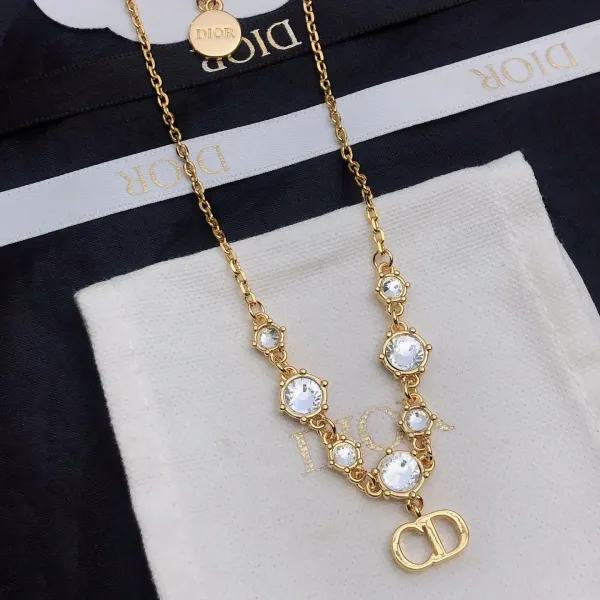 【DIOR】ネックレス、新しいネックレス万能シンプルファッションオーナメント