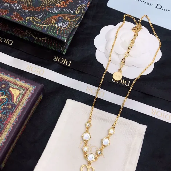 【DIOR】ネックレス、新しいネックレス万能シンプルファッションオーナメント