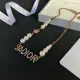 【DIOR】ネックレス、新しいネックレス万能シンプルファッションオーナメント 【DIOR】ネックレス、新しいネックレス万能シンプルファッションオーナメント