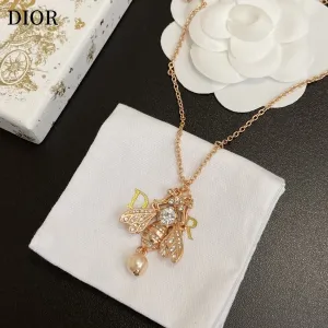 【DIOR】ネックレス、新しいネックレス万能シンプルファッションオーナメント 【DIOR】ネックレス、新しいネックレス万能シンプルファッションオーナメント