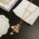 【DIOR】ネックレス、新しいネックレス万能シンプルファッションオーナメント 【DIOR】ネックレス、新しいネックレス万能シンプルファッションオーナメント
