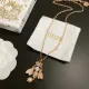 【DIOR】ネックレス、新しいネックレス万能シンプルファッションオーナメント 【DIOR】ネックレス、新しいネックレス万能シンプルファッションオーナメント