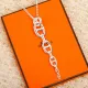 【HERMES】ネックレス、新しいネックレス万能シンプルファッションオーナメント 240730 【HERMES】ネックレス、新しいネックレス万能シンプルファッションオーナメント 240730