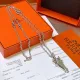 【HERMES】ネックレス、新しいネックレス万能シンプルファッションオーナメント 240730 【HERMES】ネックレス、新しいネックレス万能シンプルファッションオーナメント 240730