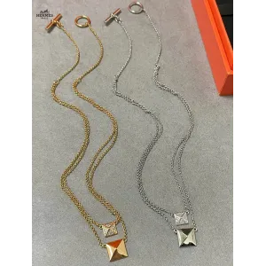 【HERMES】ネックレス、新しいネックレス万能シンプルファッションオーナメント 240730 【HERMES】ネックレス、新しいネックレス万能シンプルファッションオーナメント 240730