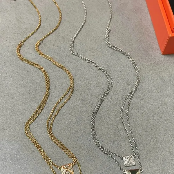 【HERMES】ネックレス、新しいネックレス万能シンプルファッションオーナメント 240730 【HERMES】ネックレス、新しいネックレス万能シンプルファッションオーナメント 240730