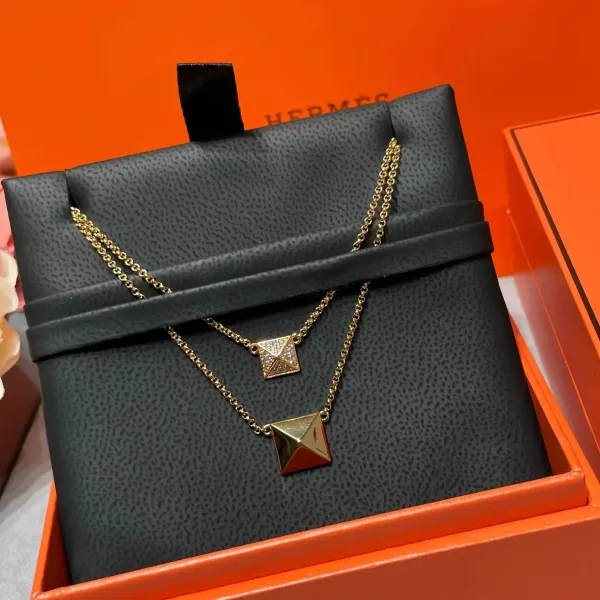 【HERMES】ネックレス、新しいネックレス万能シンプルファッションオーナメント 240730 【HERMES】ネックレス、新しいネックレス万能シンプルファッションオーナメント 240730