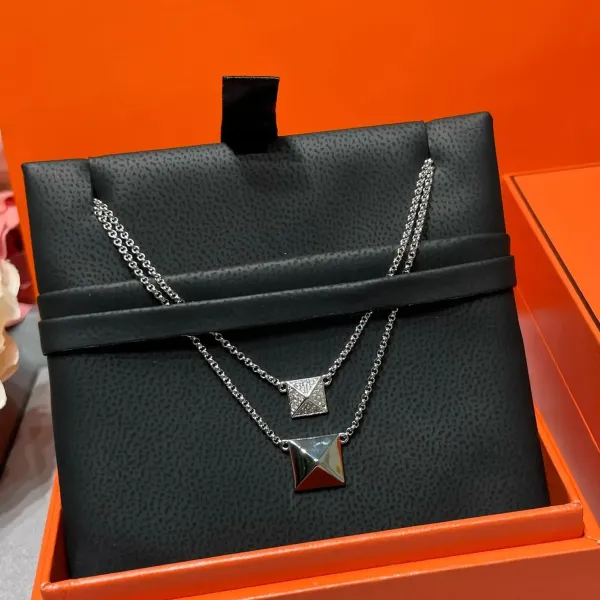 【HERMES】ネックレス、新しいネックレス万能シンプルファッションオーナメント 240730 【HERMES】ネックレス、新しいネックレス万能シンプルファッションオーナメント 240730