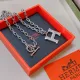 【HERMES】ネックレス、新しいネックレス万能シンプルファッションオーナメント 2473 【HERMES】ネックレス、新しいネックレス万能シンプルファッションオーナメント 2473