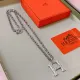 【HERMES】ネックレス、新しいネックレス万能シンプルファッションオーナメント 2473 【HERMES】ネックレス、新しいネックレス万能シンプルファッションオーナメント 2473